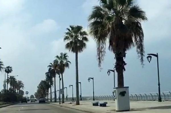 في منطقة الروشة